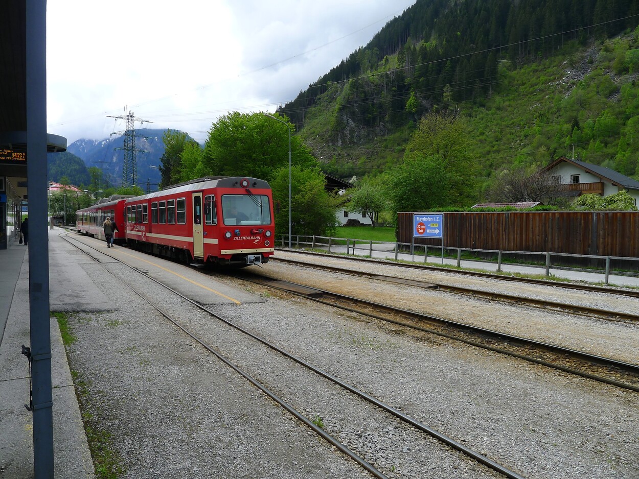 Unterwegs mit der Zillertalbahn