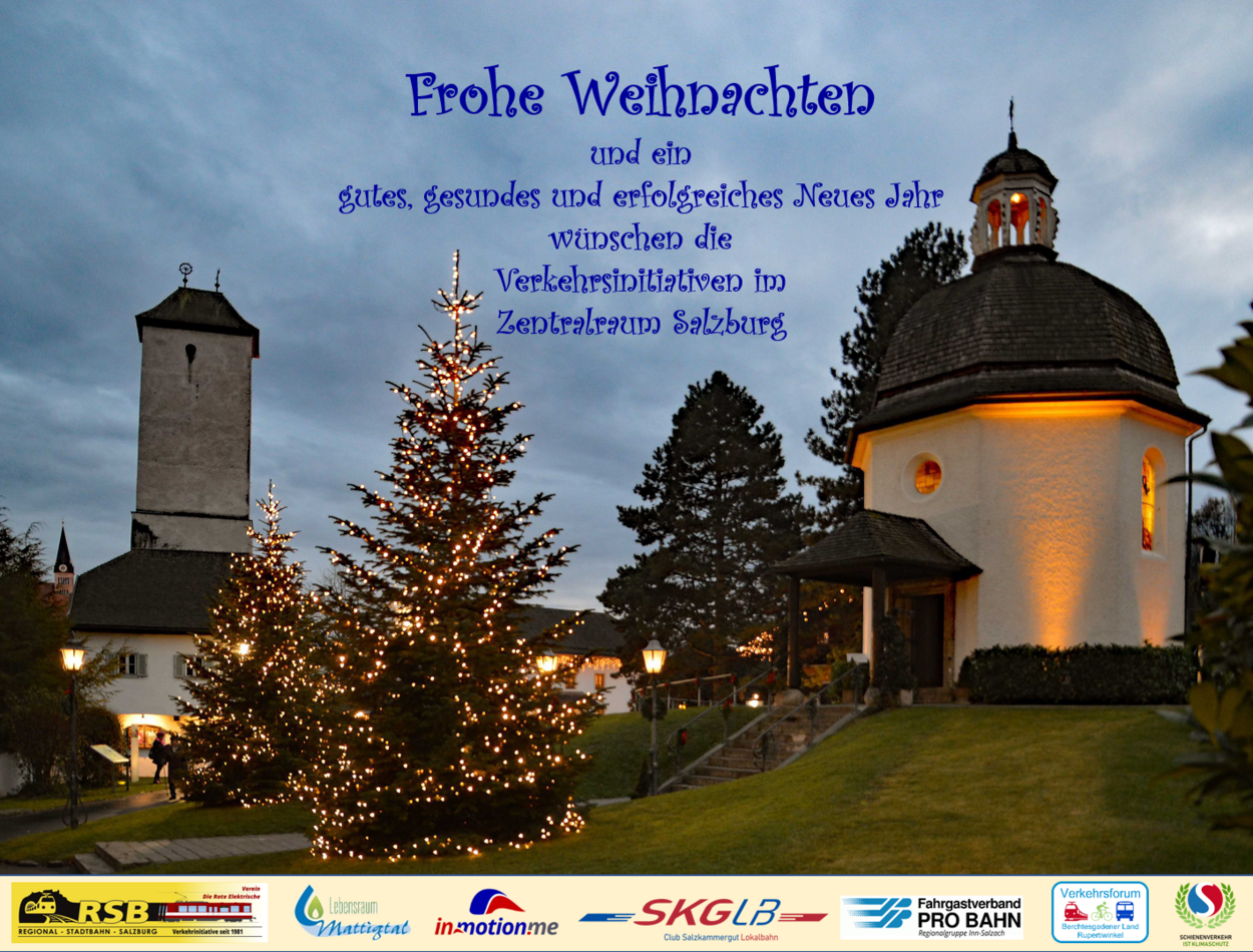 Frohe Weihnachten und ein gutes Neues Jahr