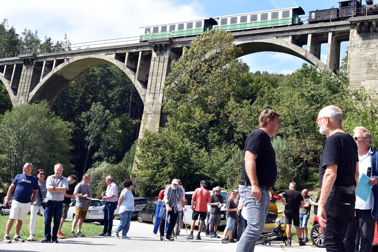 Demonstration - Für den Erhalt der Feistritztalbahn!