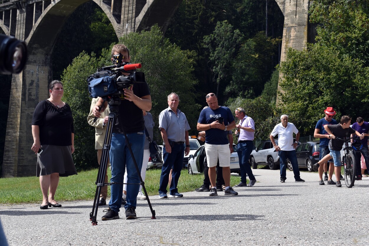 Demonstration - Für den Erhalt der Feistritztalbahn!