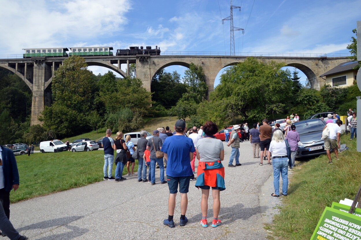Demonstration - Für den Erhalt der Feistritztalbahn!