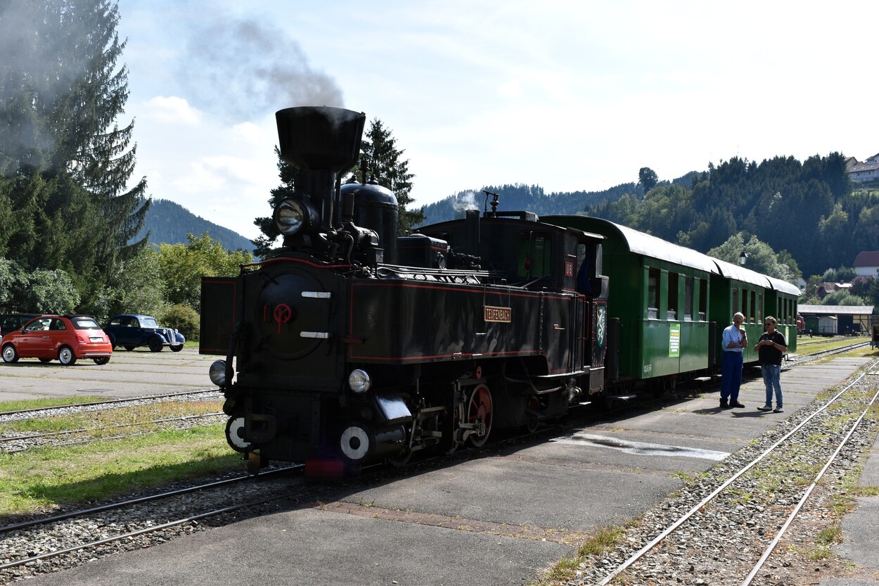 Demonstration - Für den Erhalt der Feistritztalbahn!