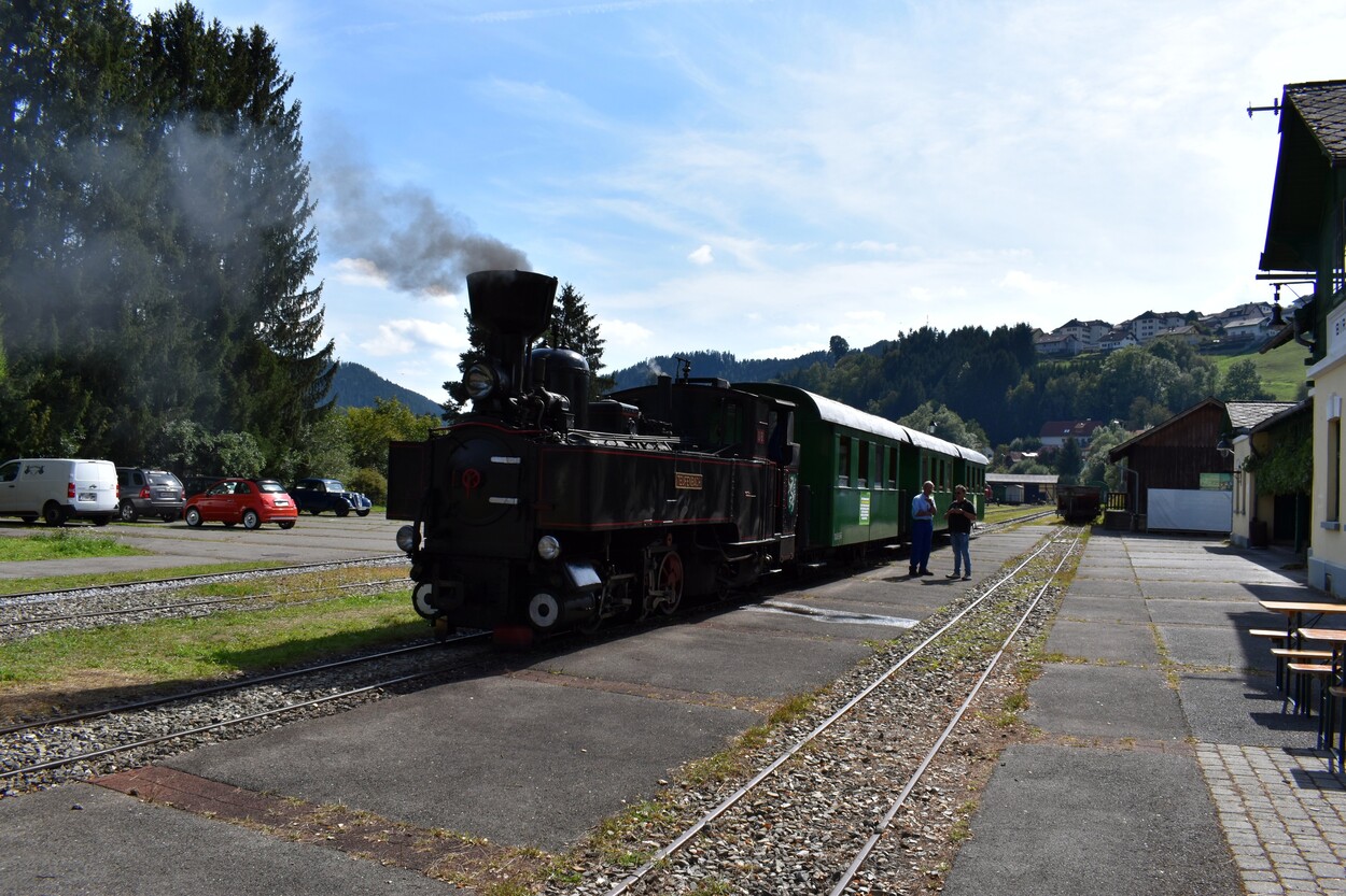Demonstration - Für den Erhalt der Feistritztalbahn!