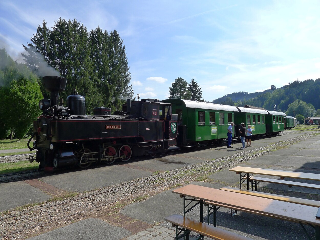 Demonstration - Für den Erhalt der Feistritztalbahn!