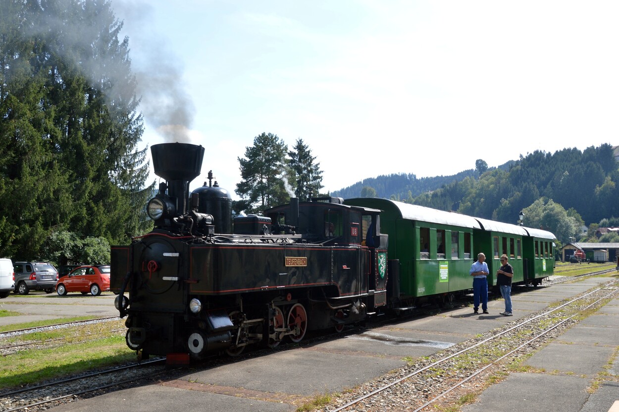 Demonstration - Für den Erhalt der Feistritztalbahn!