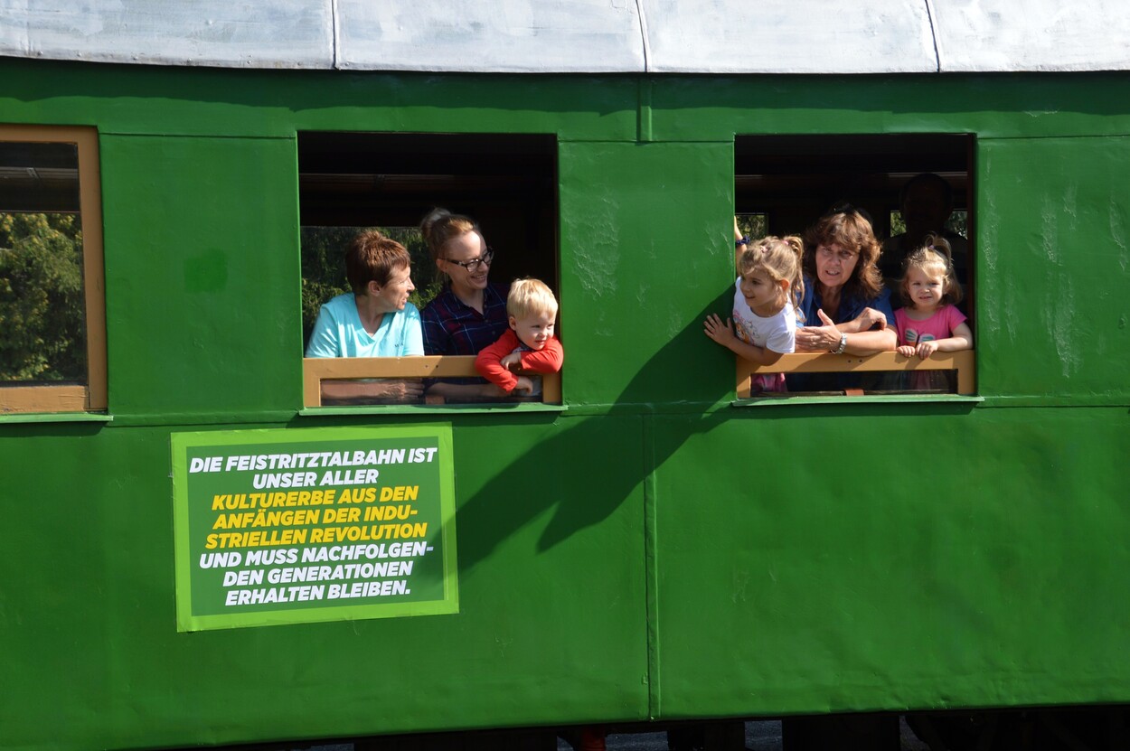 Demonstration - Für den Erhalt der Feistritztalbahn!