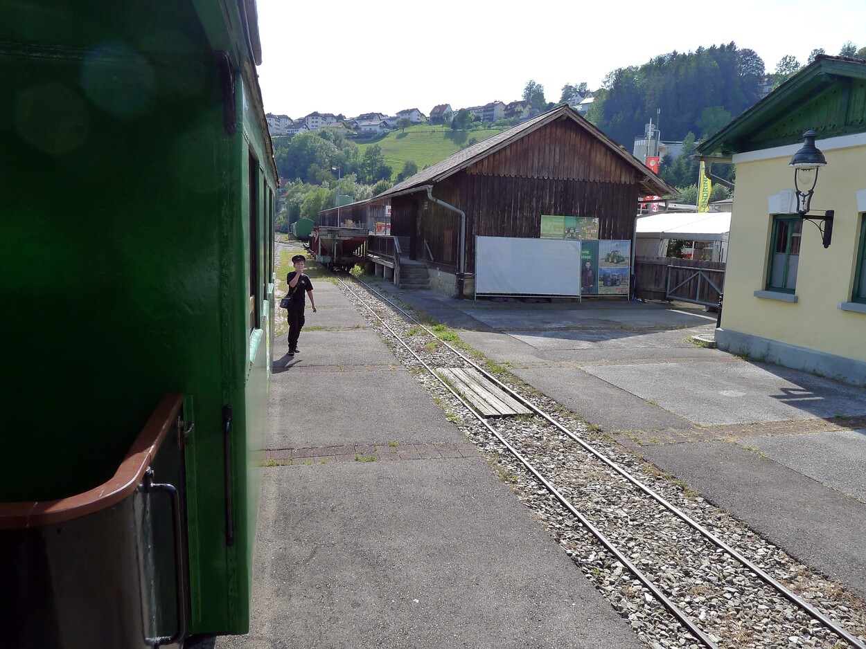 Demonstration - Für den Erhalt der Feistritztalbahn!
