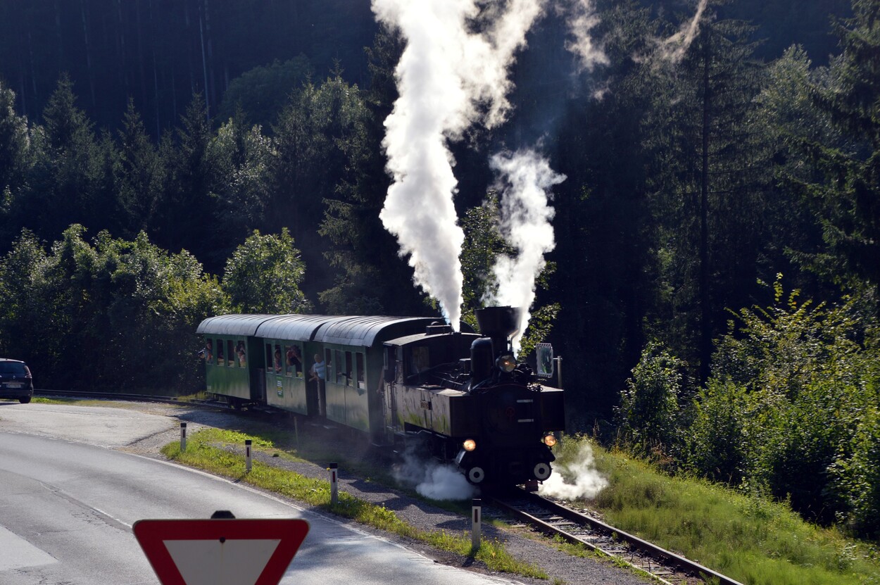 Demonstration - Für den Erhalt der Feistritztalbahn!