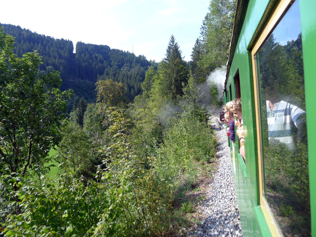 Demonstration - Für den Erhalt der Feistritztalbahn!