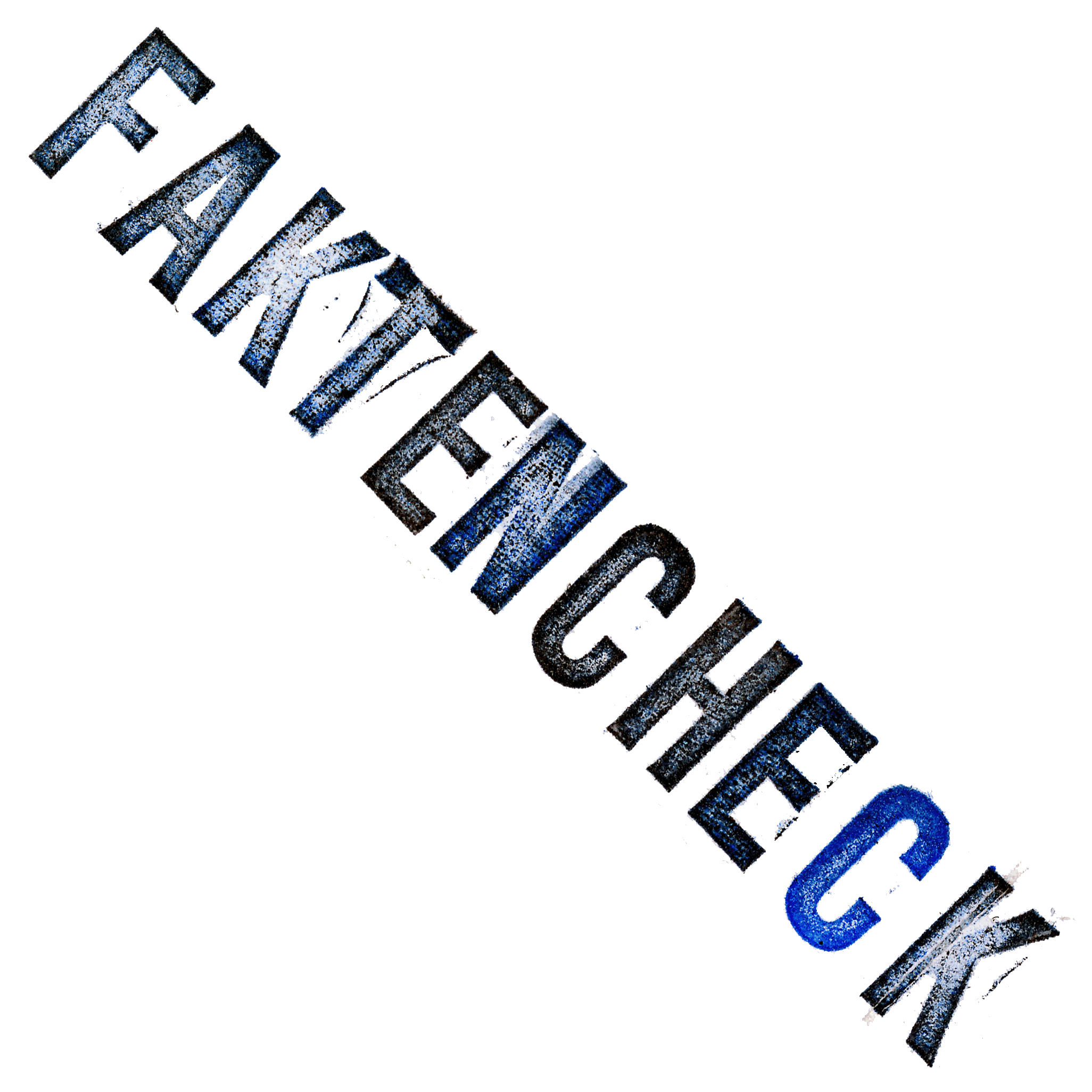 Faktencheck-Stempel