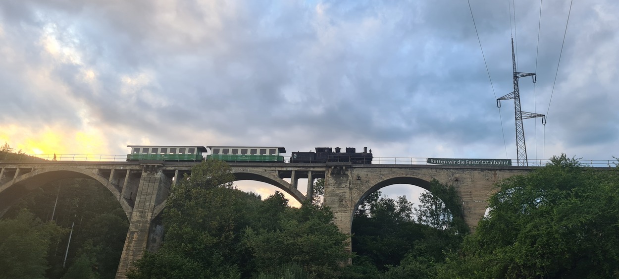 Demonstration - Für den Erhalt der Feistritztalbahn!