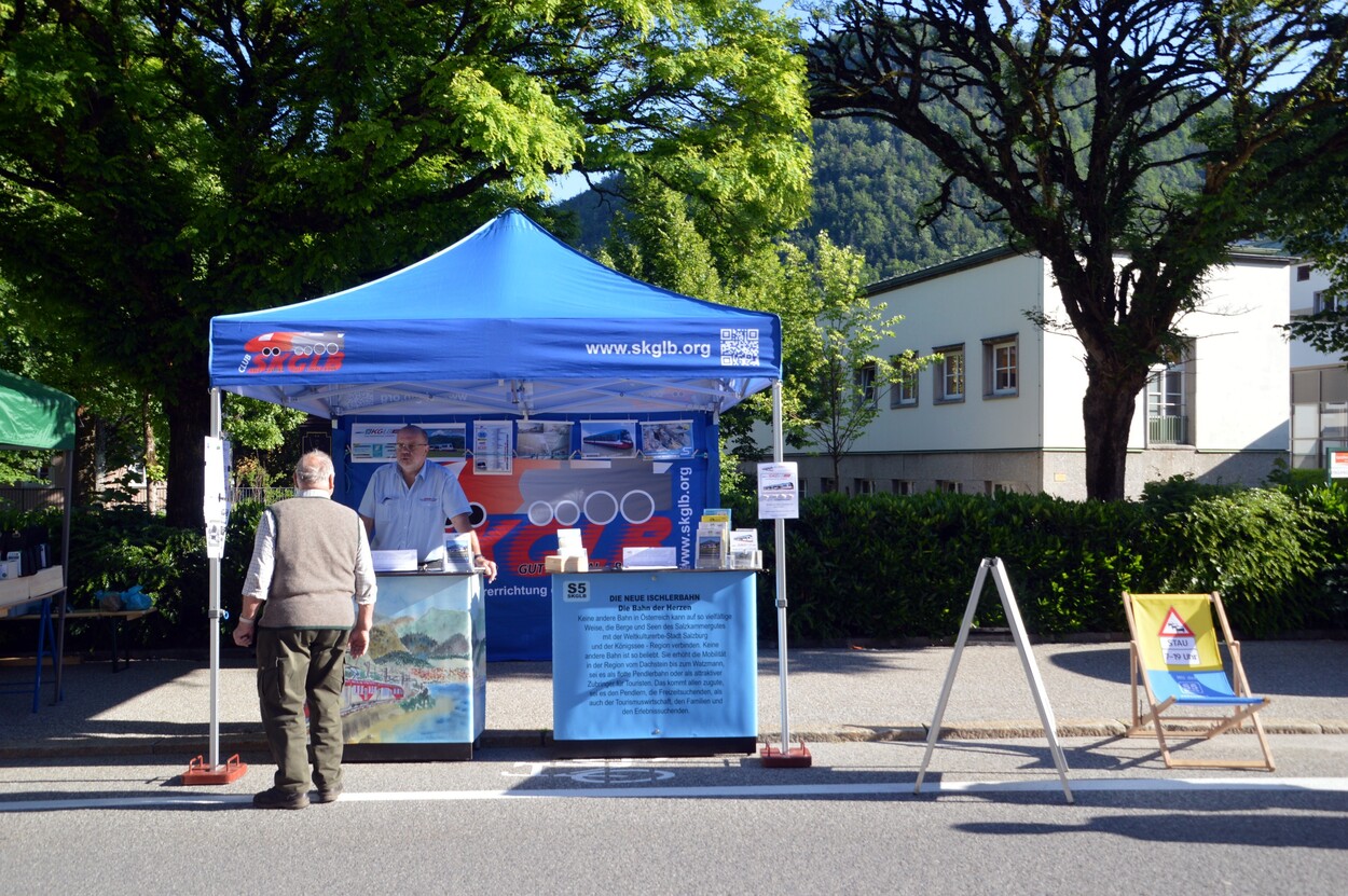 SKGLB Infostand Wochenmarkt Bad Ischl