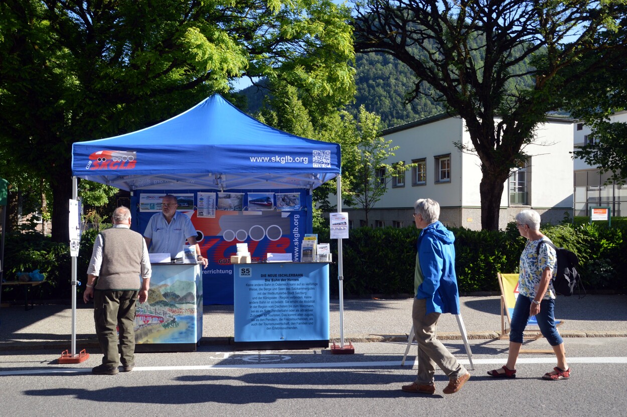 SKGLB Infostand Wochenmarkt Bad Ischl