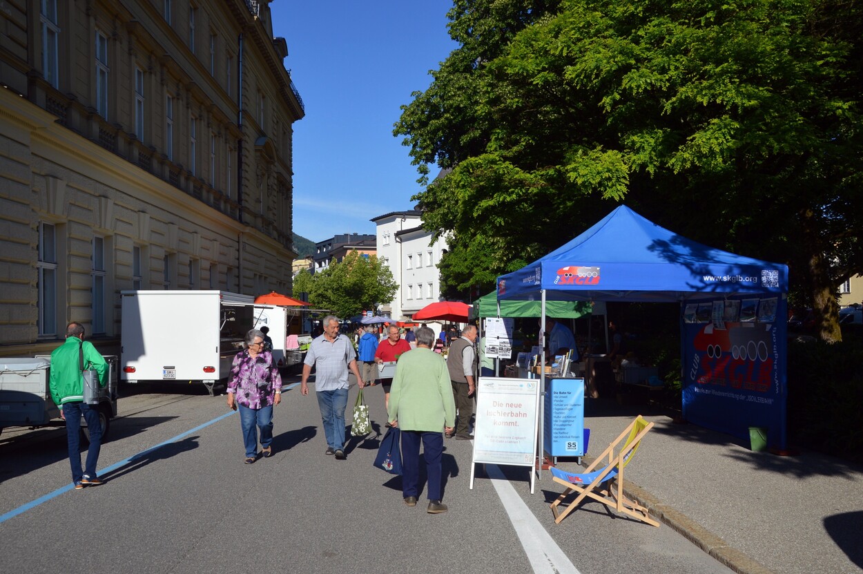 SKGLB Infostand Wochenmarkt Bad Ischl