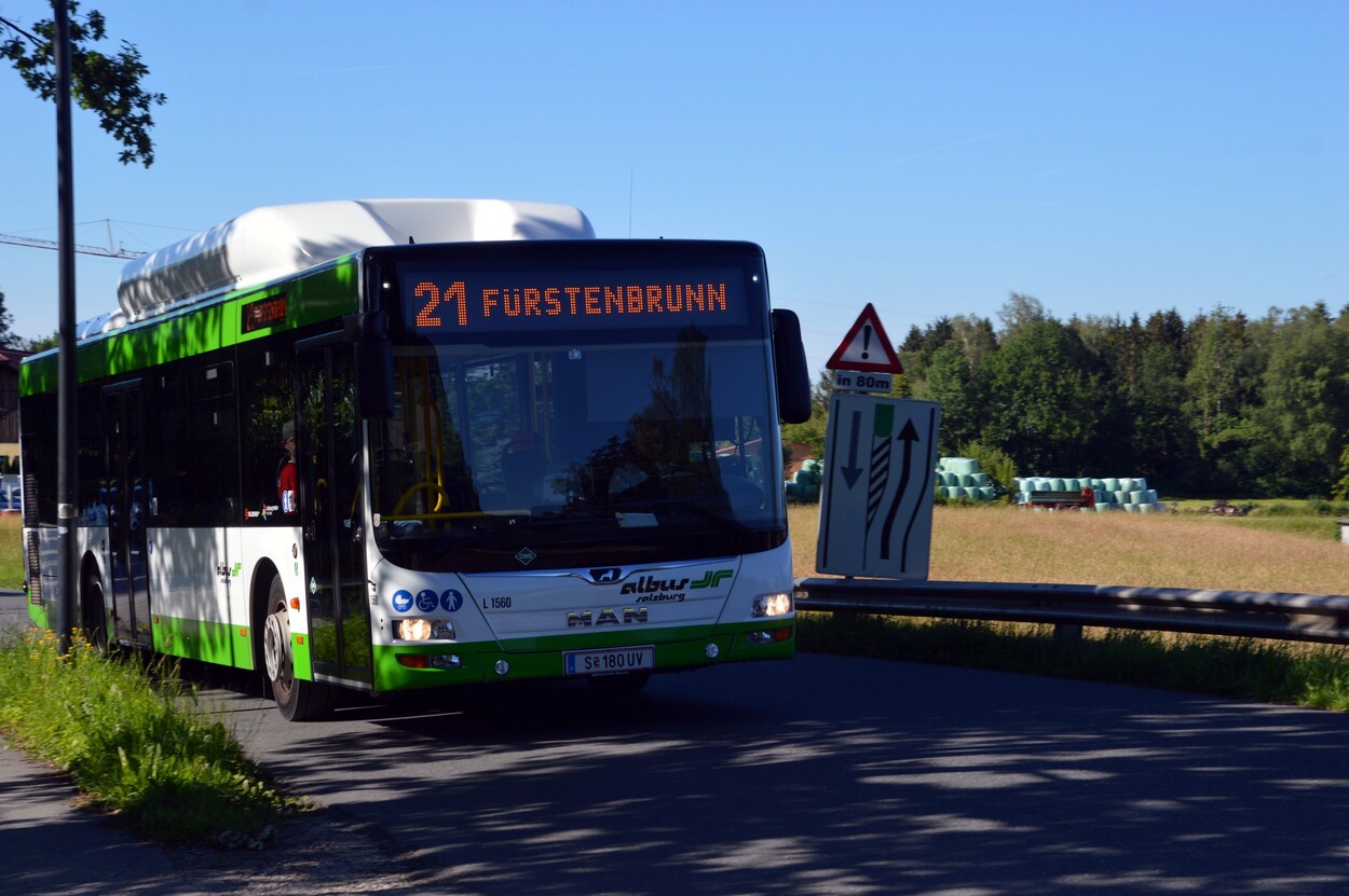 Mit Albus Salzburg unterwegs auf der Linie 21