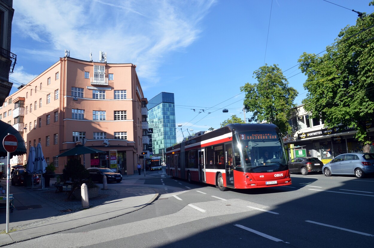 Linienverkehr in Salzburg - Obus