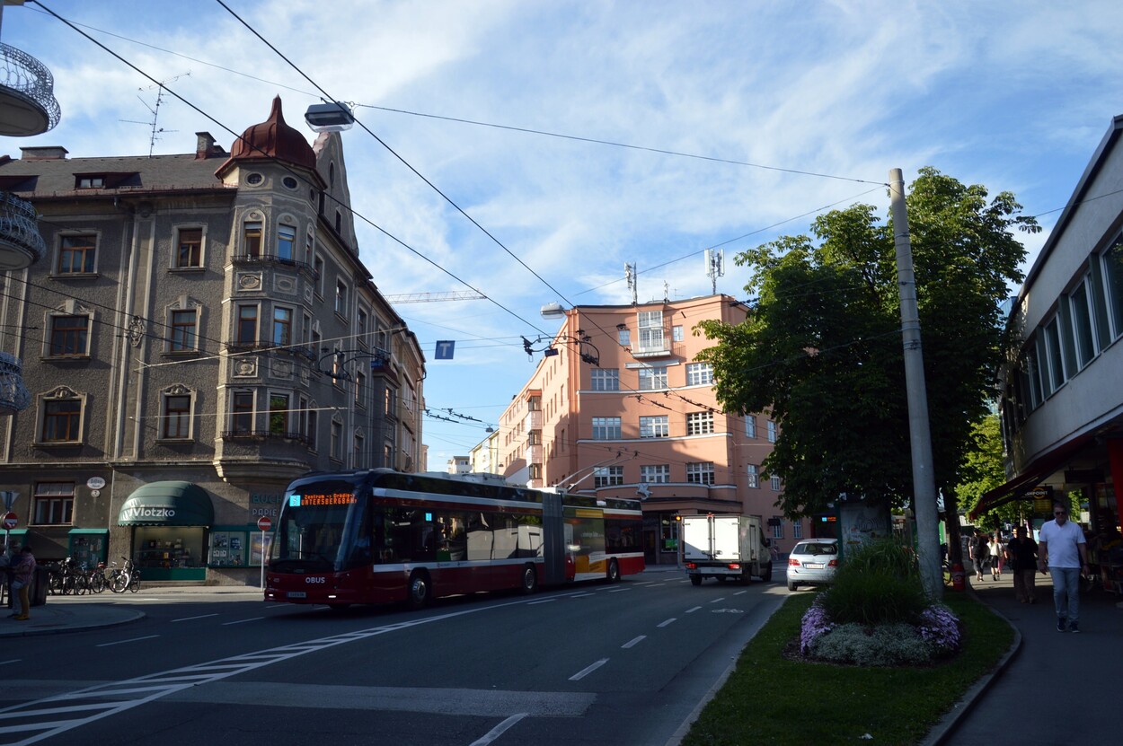 Linienverkehr in Salzburg - Obus