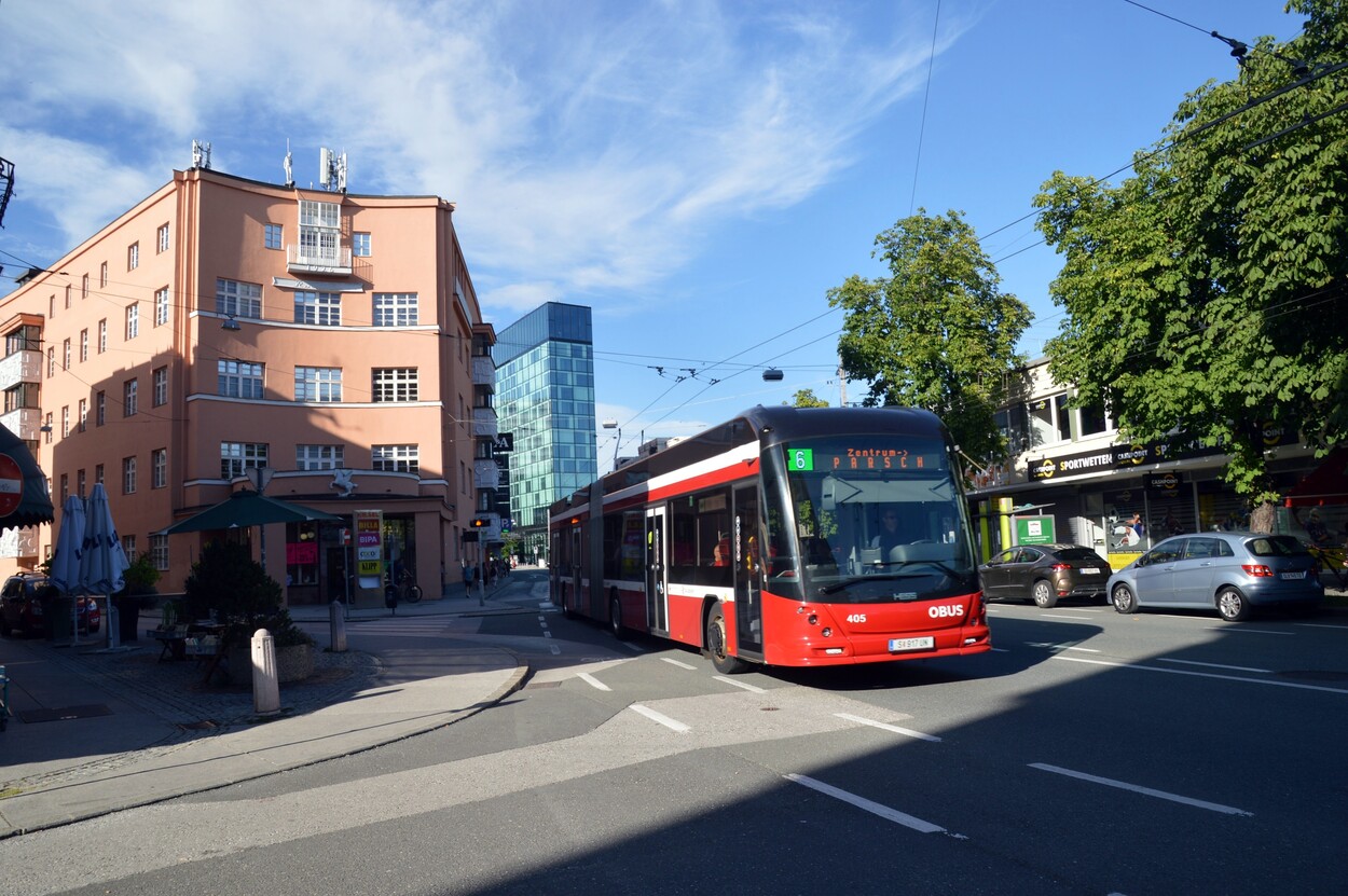 Linienverkehr in Salzburg - Obus