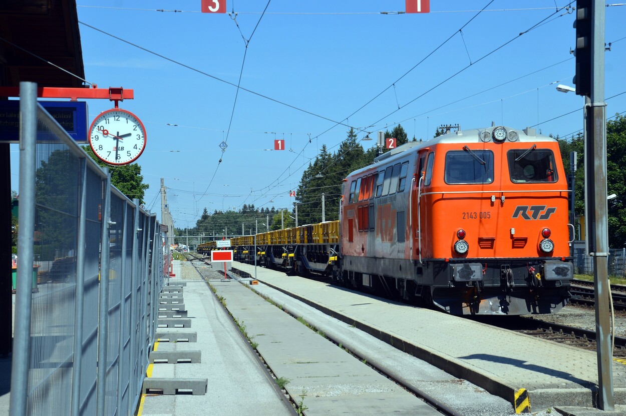 Neubau Bahnhof Bürmoos