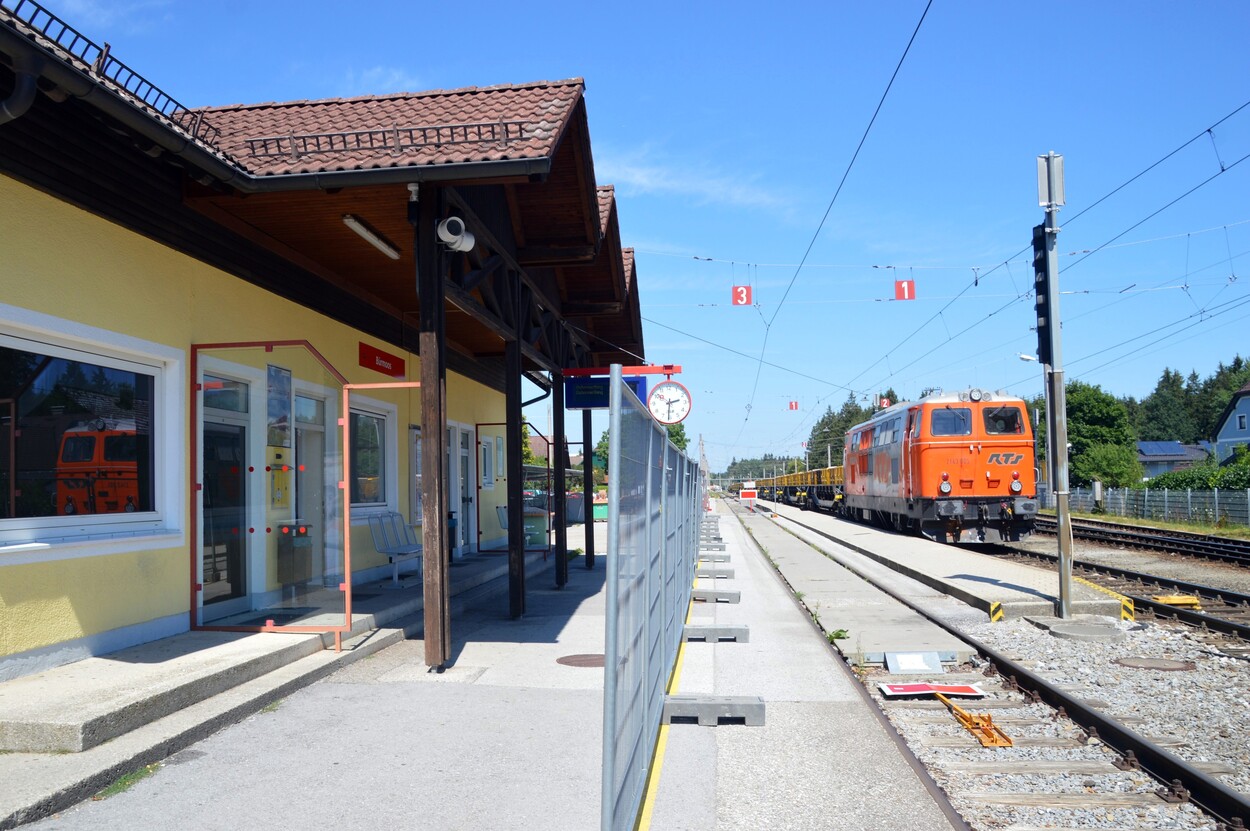 Neubau Bahnhof Bürmoos