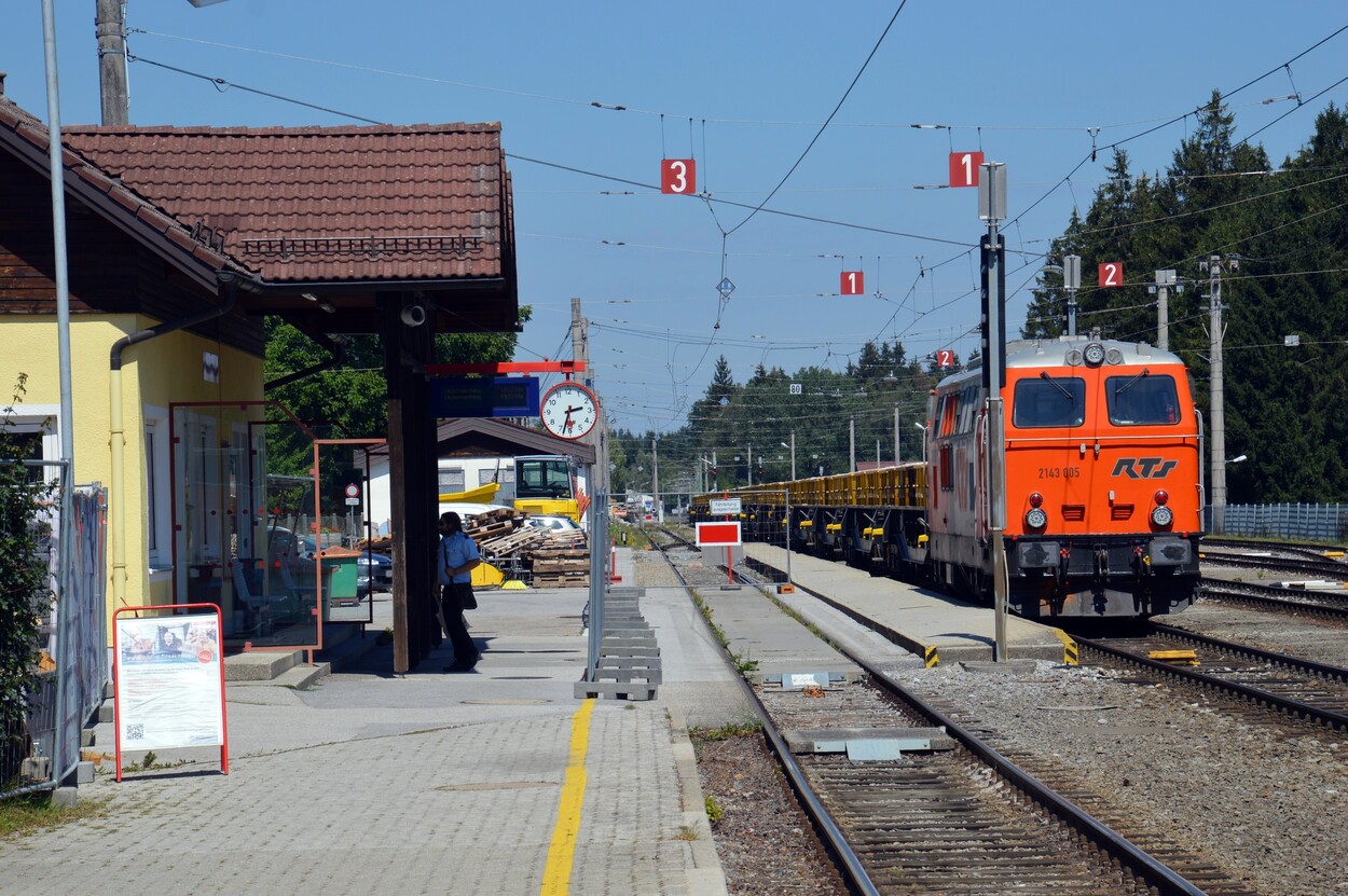Neubau Bahnhof Bürmoos