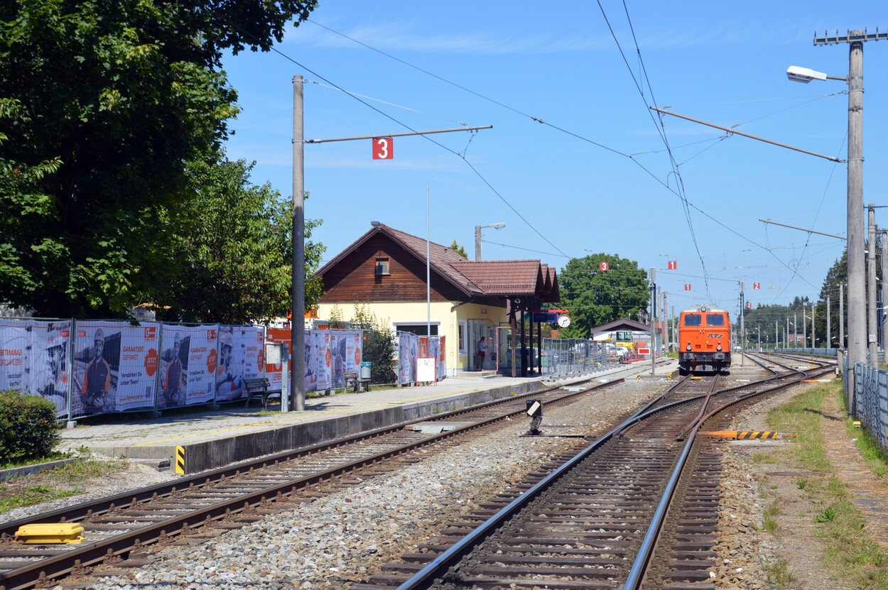 Neubau Bahnhof Bürmoos