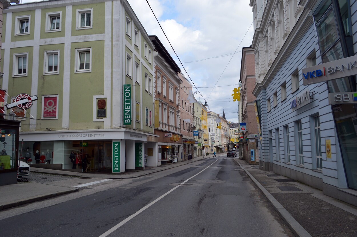 Bau der Traunseetram in Gmunden