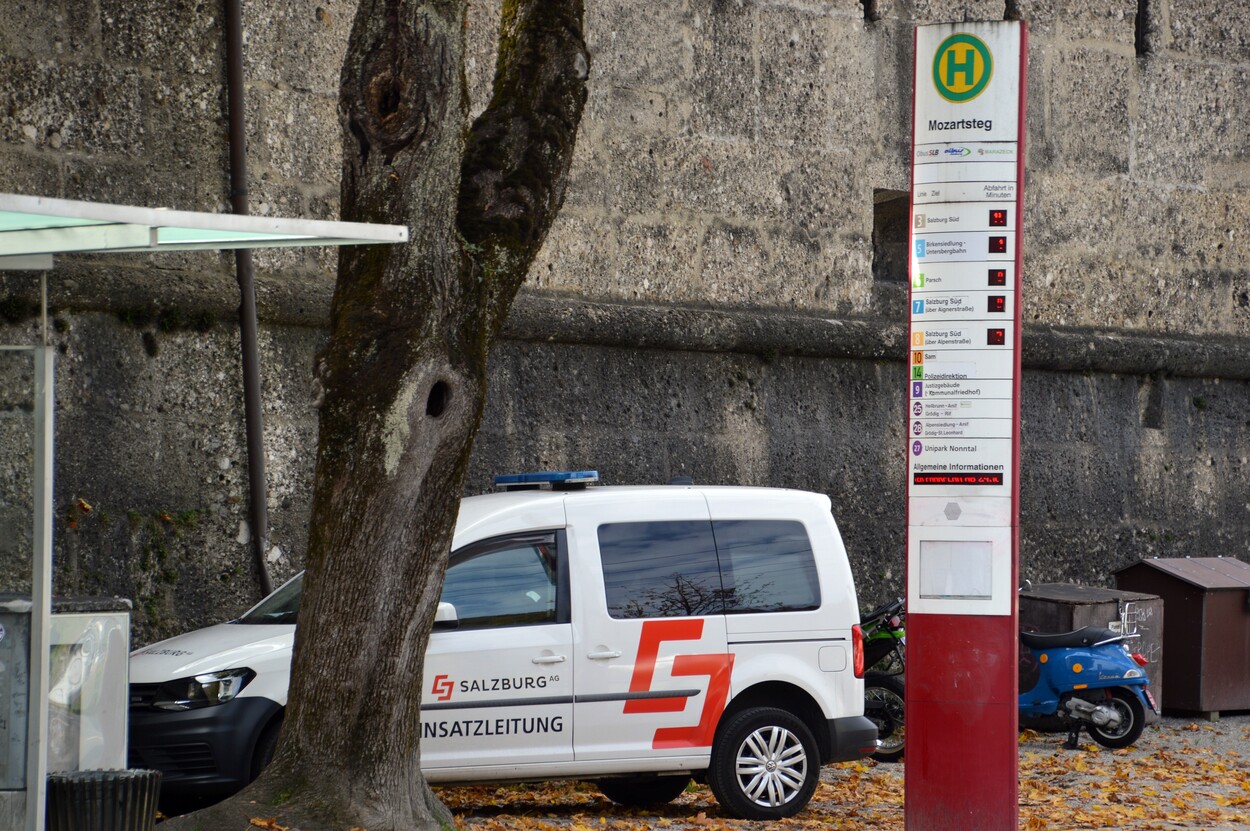 Linienverkehr in Salzburg - Obus