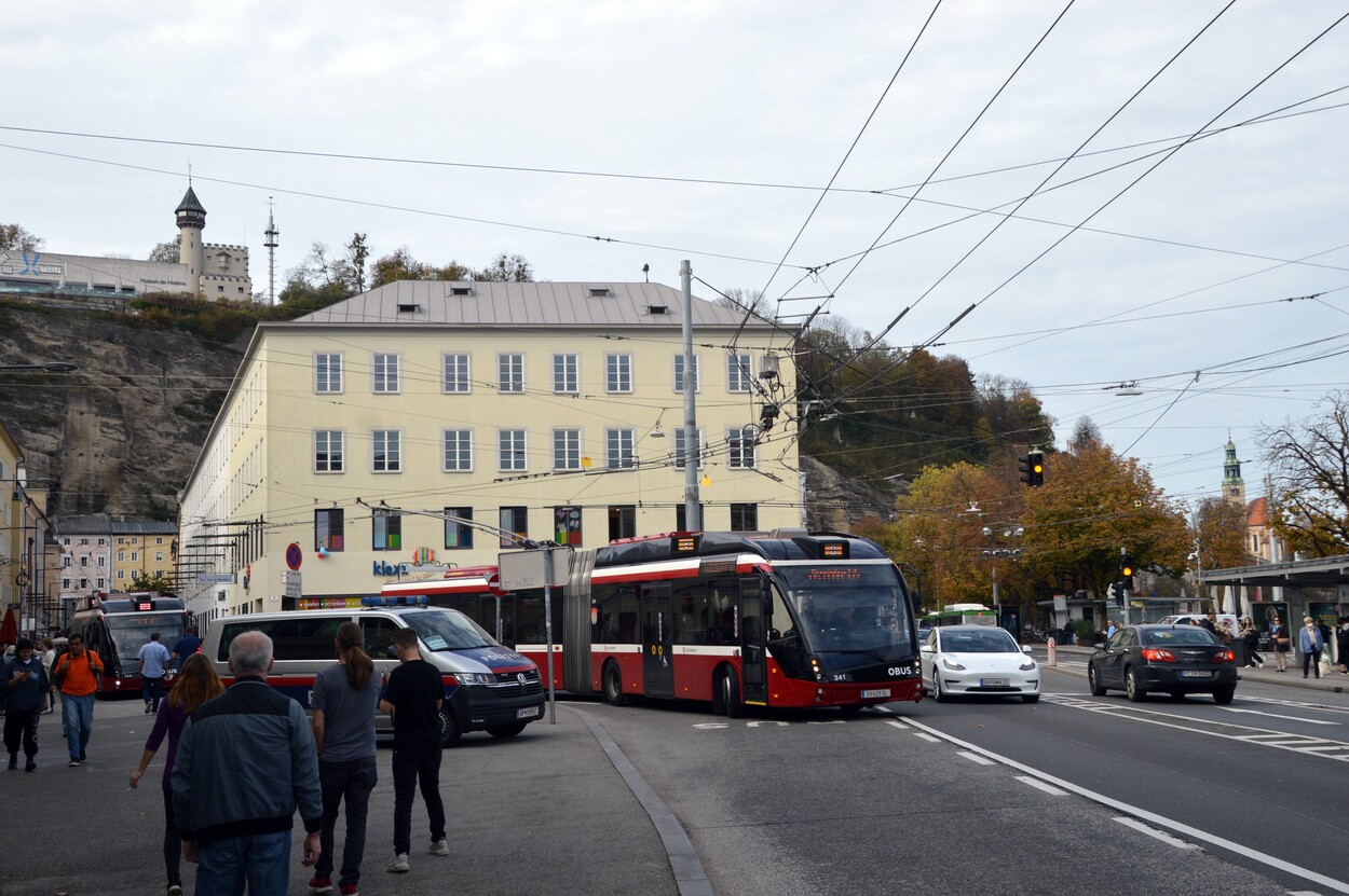 Linienverkehr in Salzburg - Obus