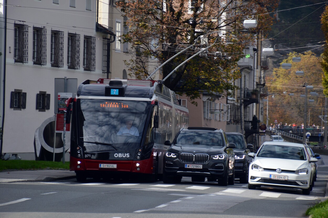 Linienverkehr in Salzburg - Obus