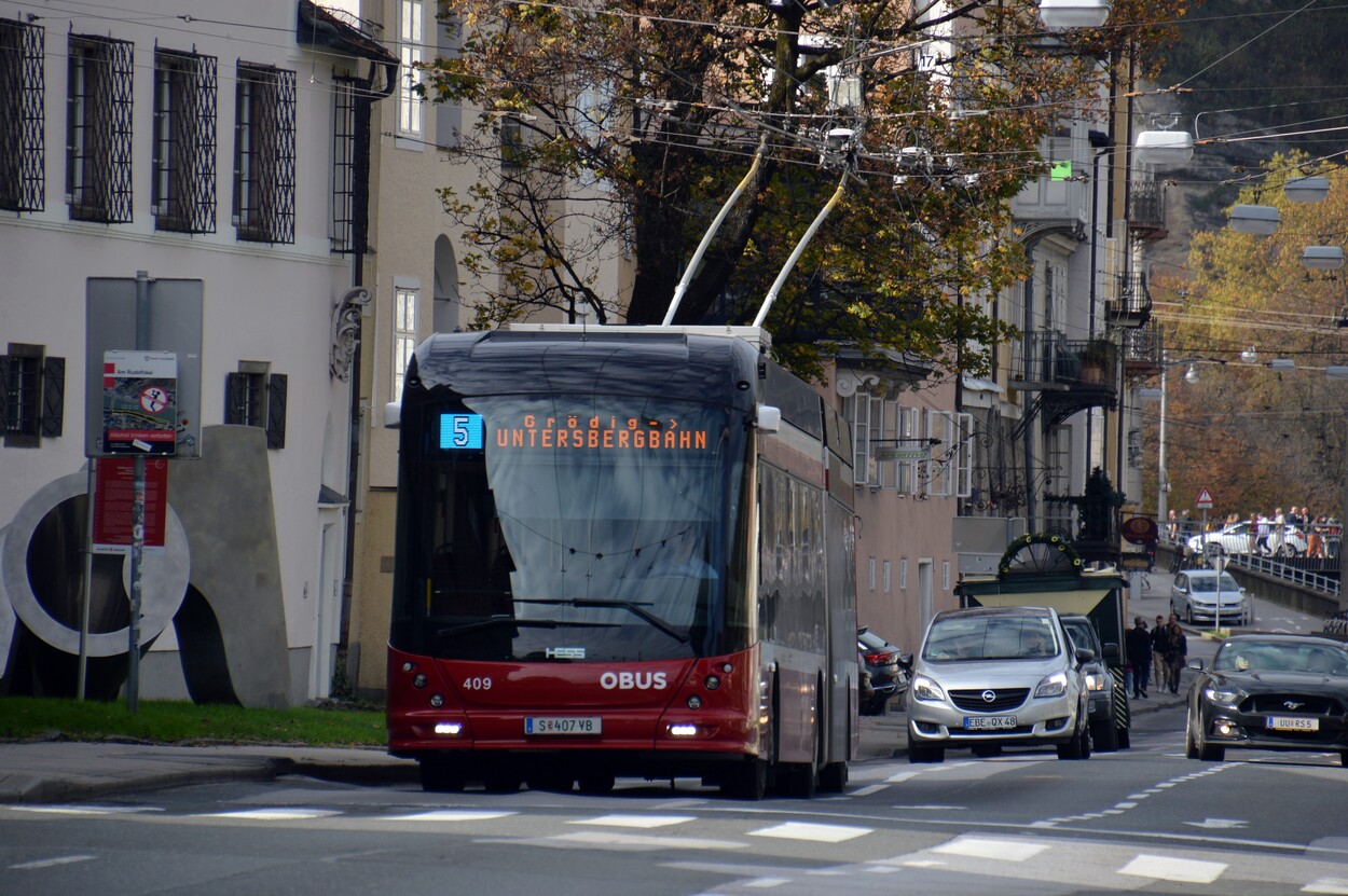 Linienverkehr in Salzburg - Obus