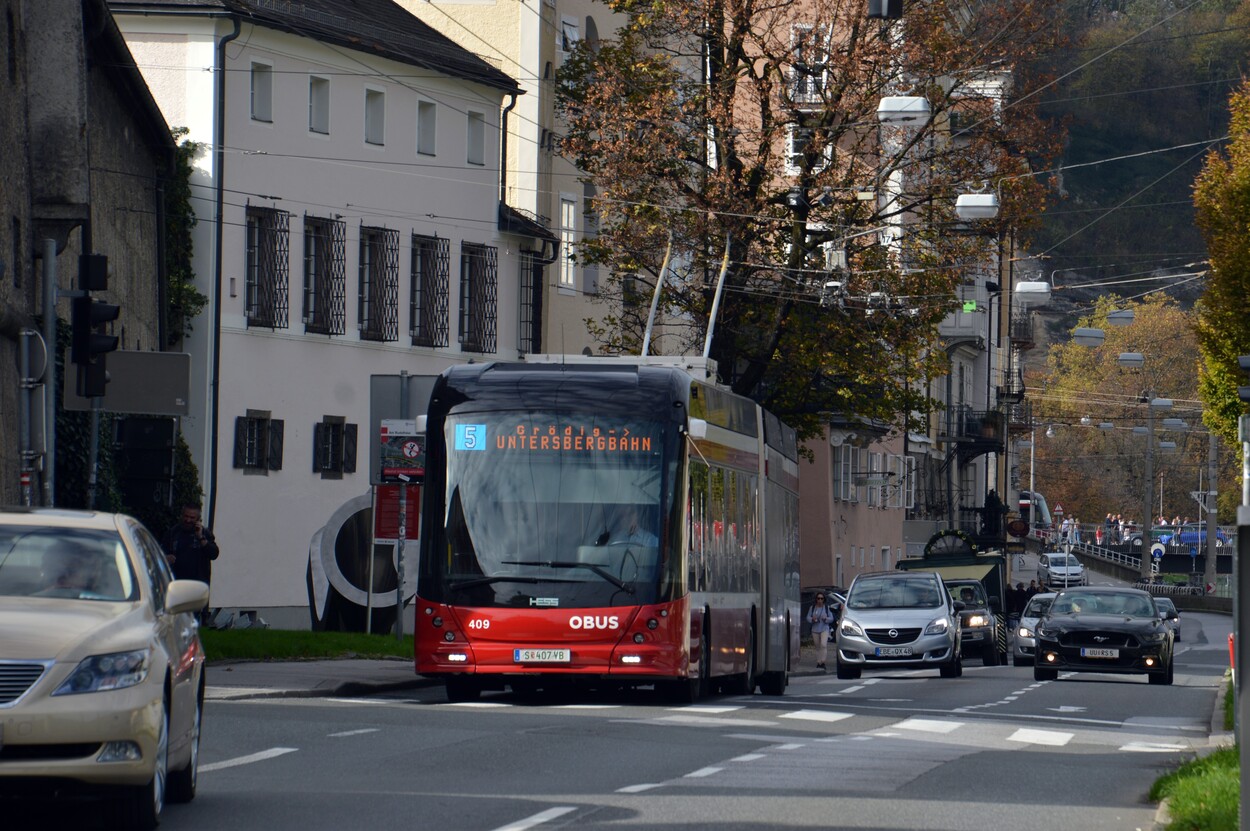 Linienverkehr in Salzburg - Obus