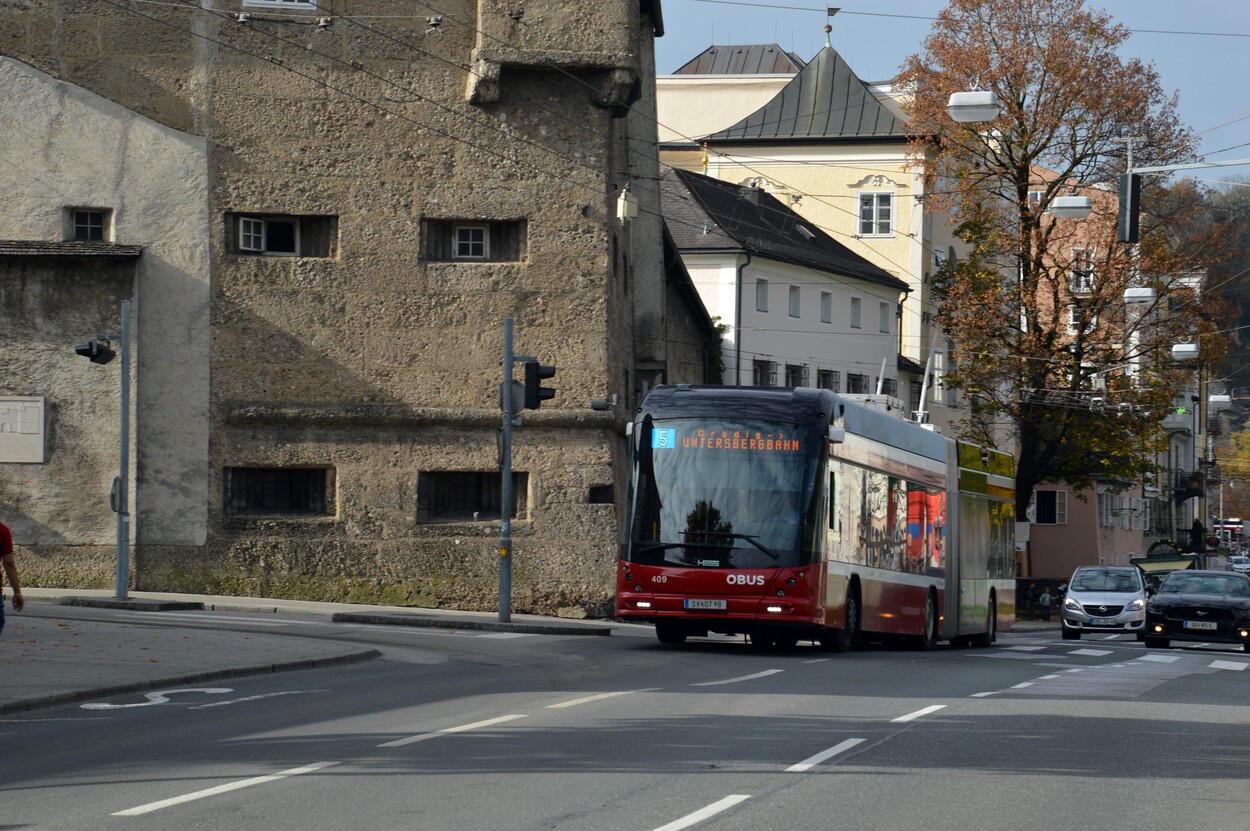 Linienverkehr in Salzburg - Obus