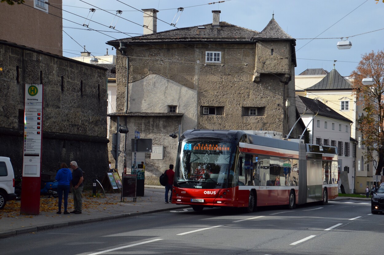 Linienverkehr in Salzburg - Obus