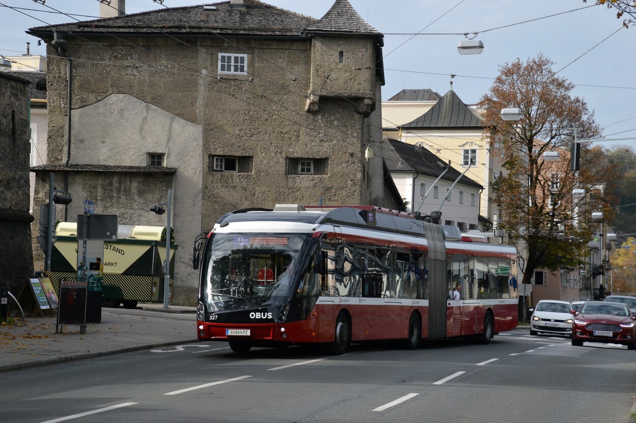 Linienverkehr in Salzburg - Obus