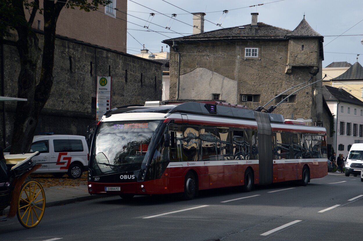 Linienverkehr in Salzburg - Obus