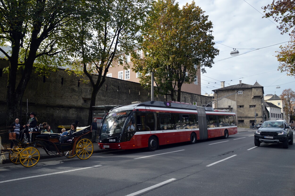 Linienverkehr in Salzburg - Obus