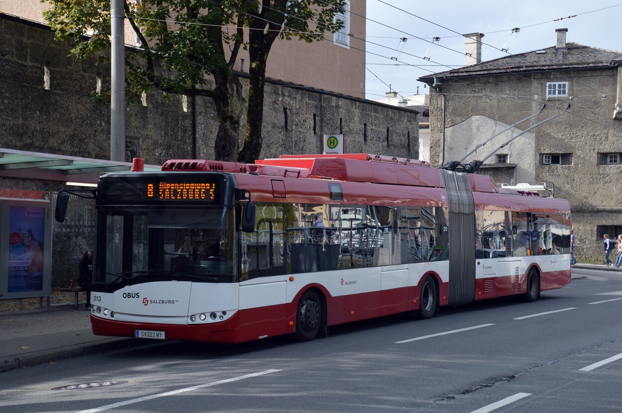 Linienverkehr in Salzburg - Obus