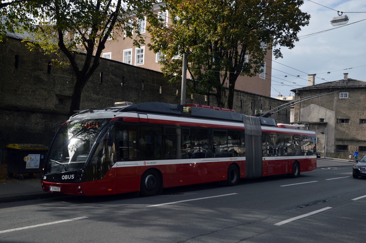 Linienverkehr in Salzburg - Obus