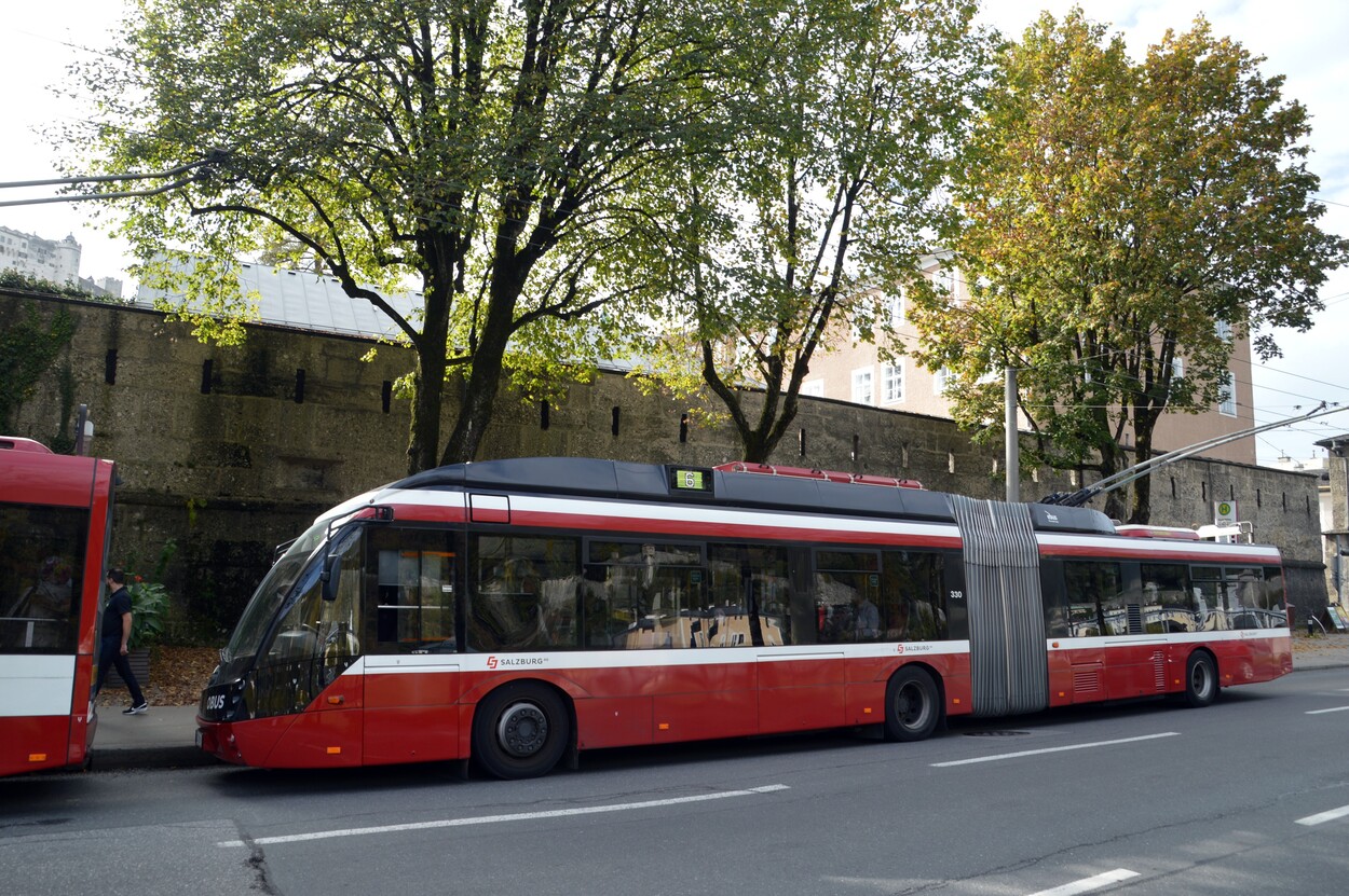 Linienverkehr in Salzburg - Obus