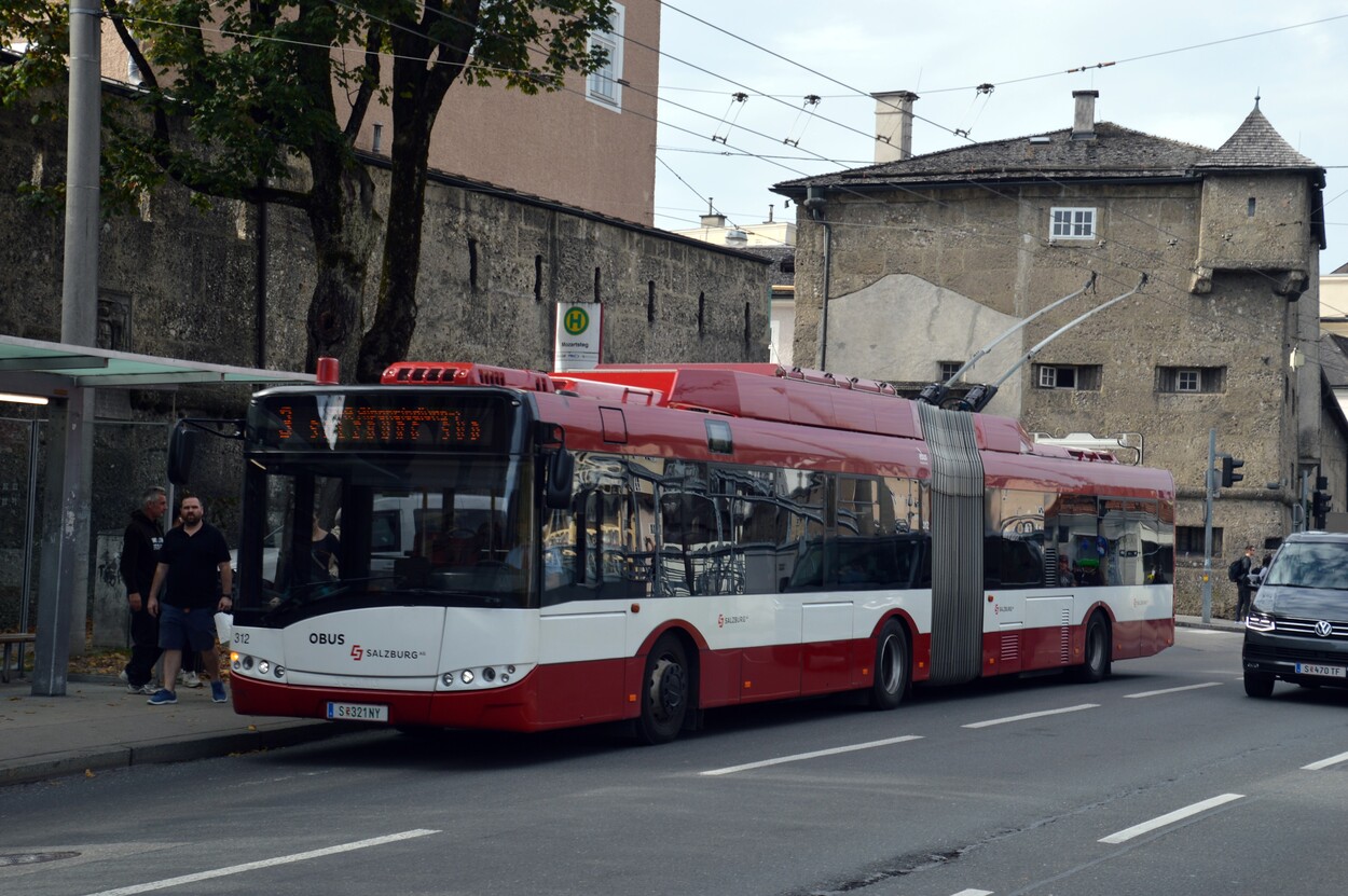 Linienverkehr in Salzburg - Obus