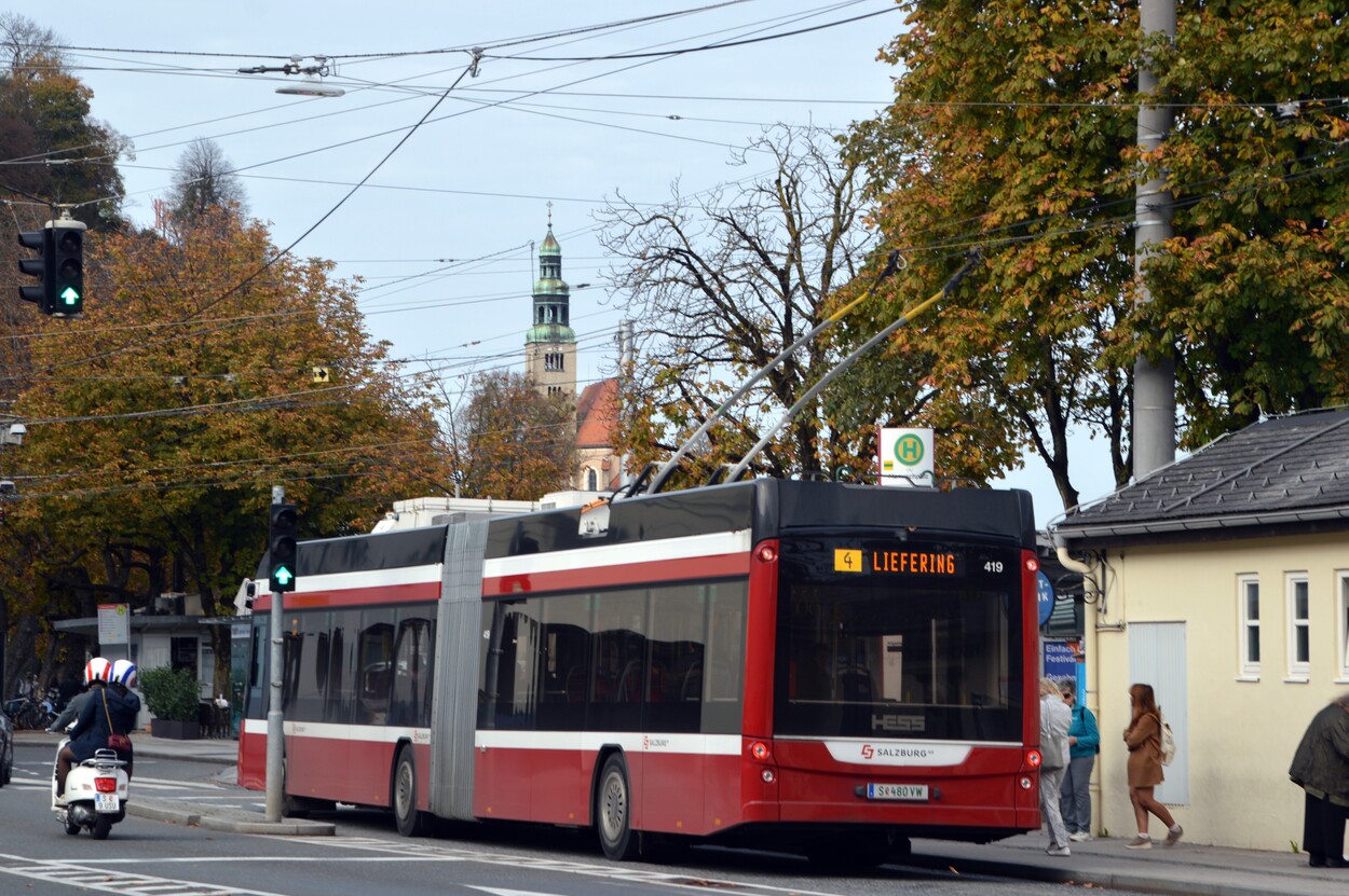 Linienverkehr in Salzburg - Obus