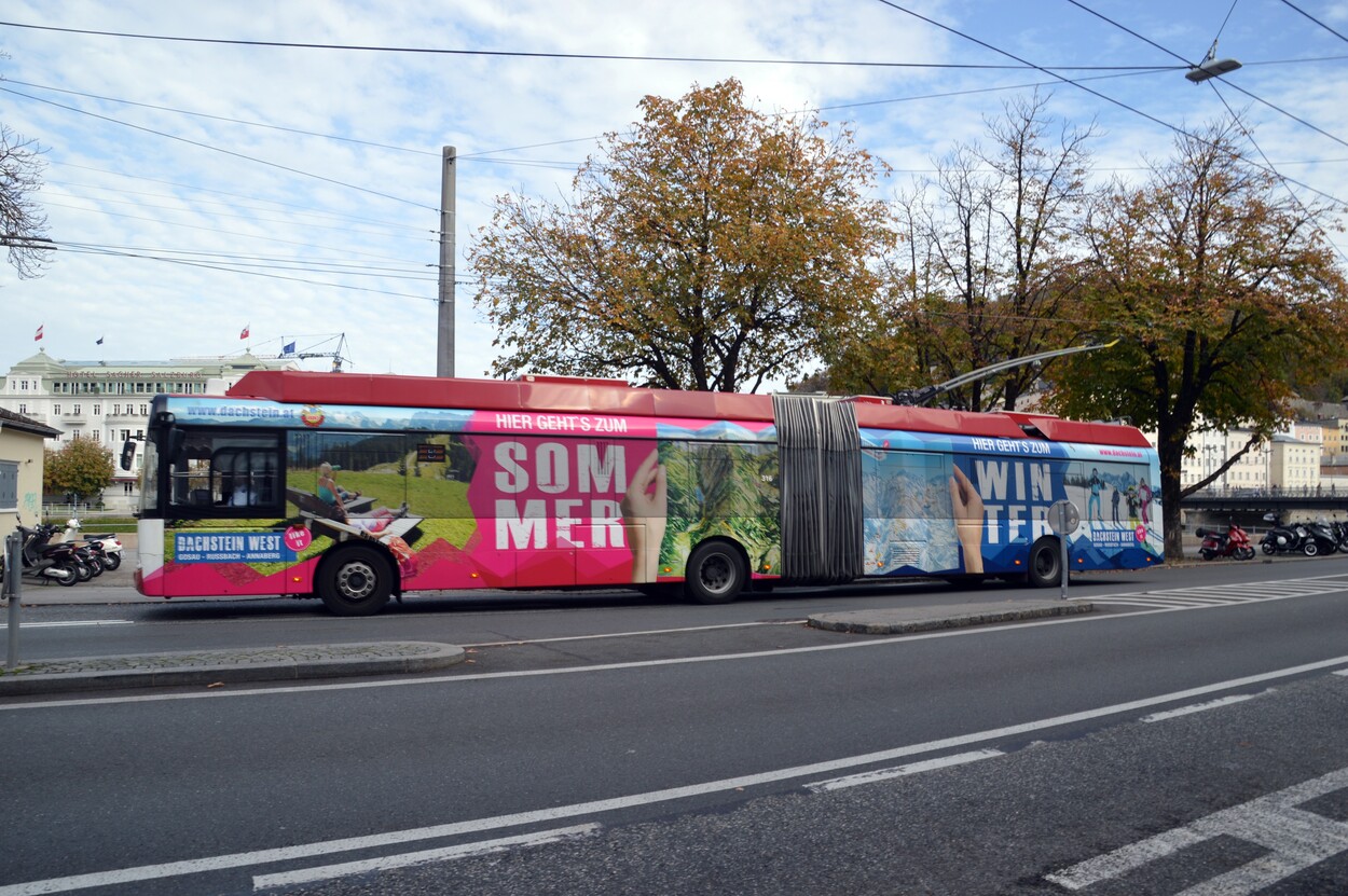 Linienverkehr in Salzburg - Obus
