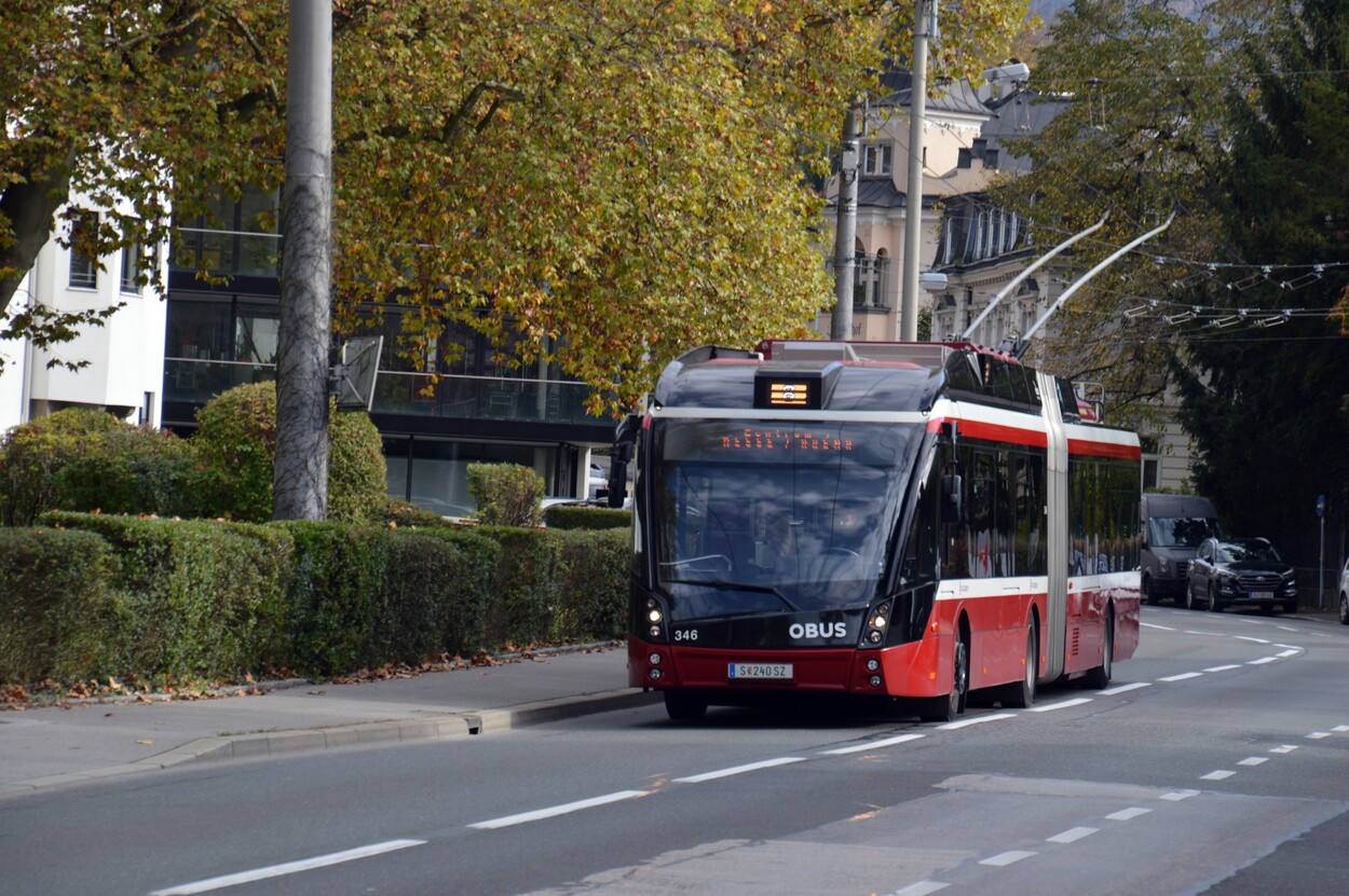 Linienverkehr in Salzburg - Obus