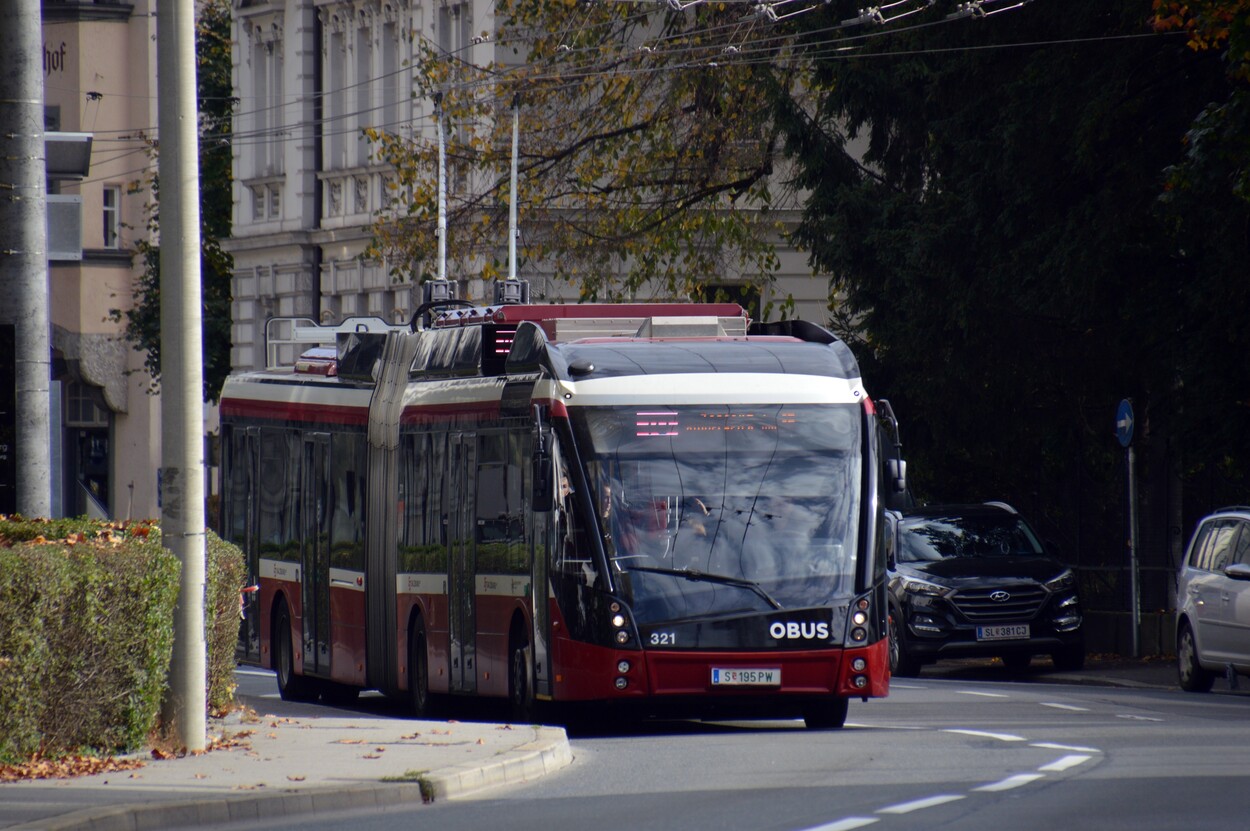 Linienverkehr in Salzburg - Obus