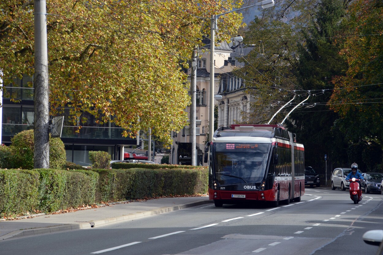 Linienverkehr in Salzburg - Obus