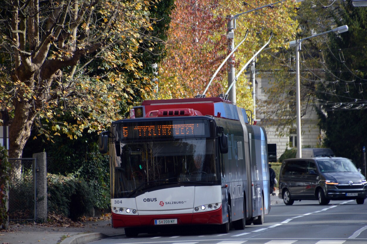 Linienverkehr in Salzburg - Obus