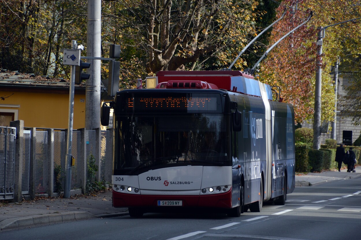 Linienverkehr in Salzburg - Obus