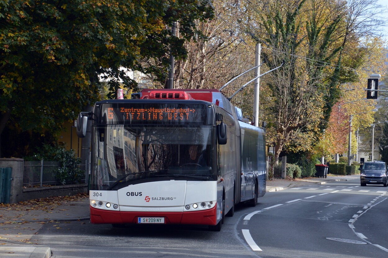 Linienverkehr in Salzburg - Obus