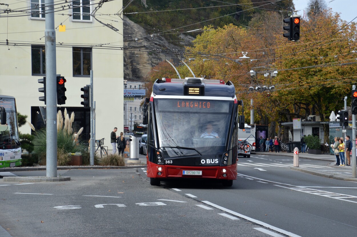 Linienverkehr in Salzburg - Obus